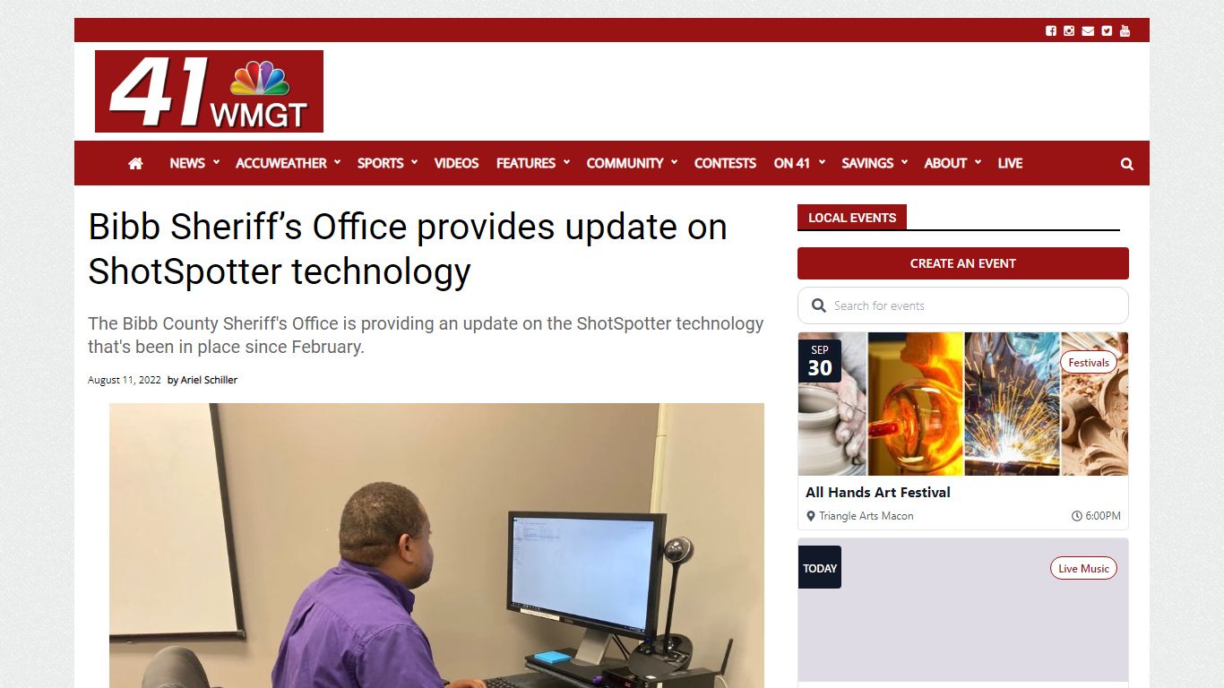 Bibb Sheriff's Office provides update on ShotSpotter technology
